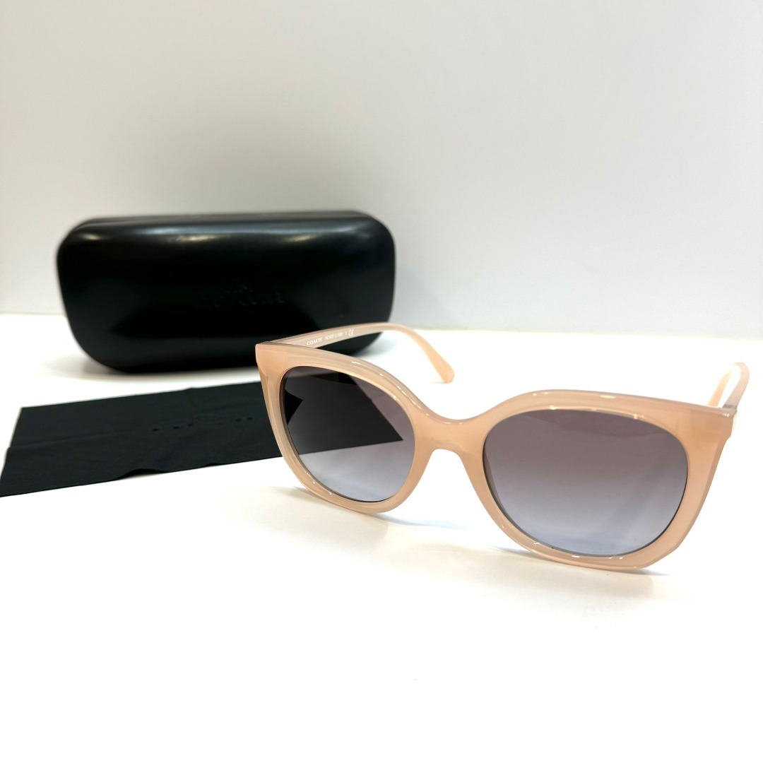 Alexa square sunglasses coach sales