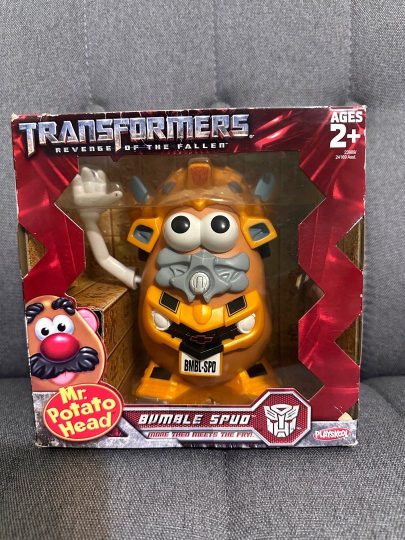 變形金剛*彈頭（transformers*Mr.Potato Head)(限量）珍藏, 書籍、休閒與玩具, 玩具、公仔、桌遊在旋轉拍賣