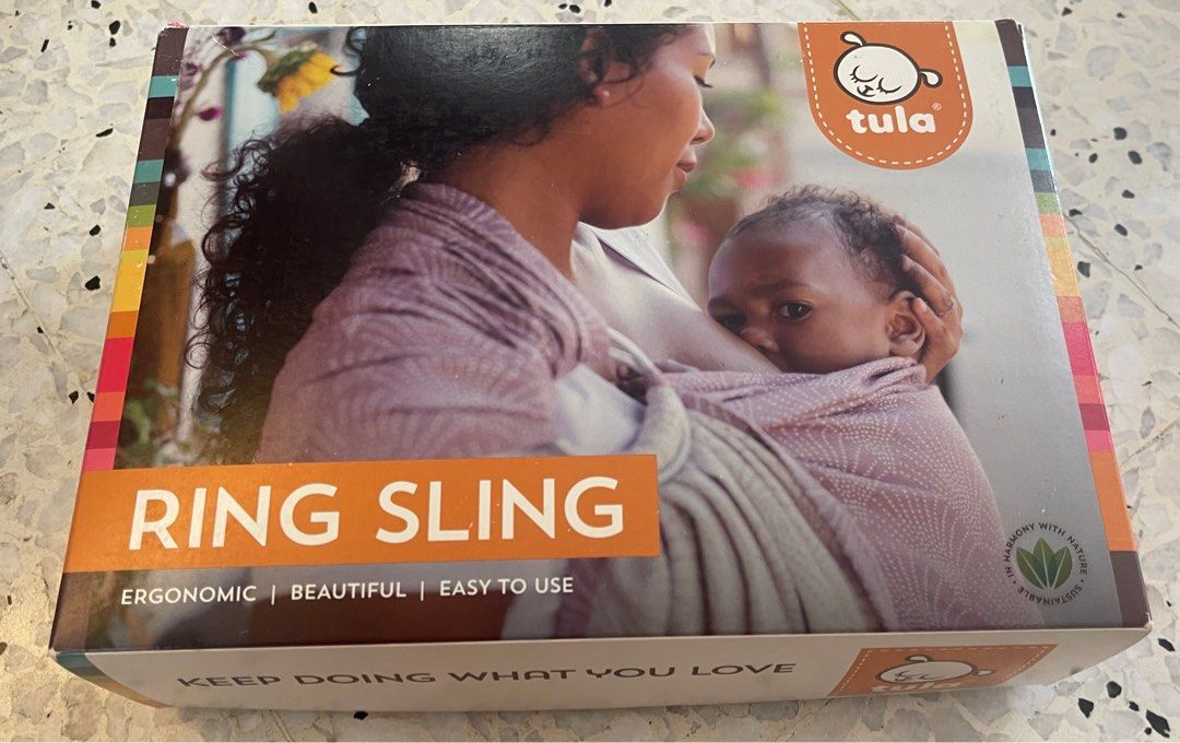 Tula Signature Woven Ring Sling Babies Kids Going Out Carriers Slings on Carousell
