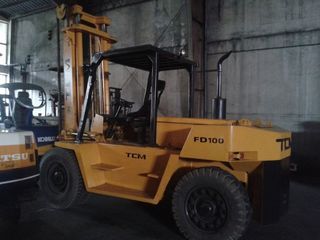 Used TCM FD100Z4 10 ton Forklift