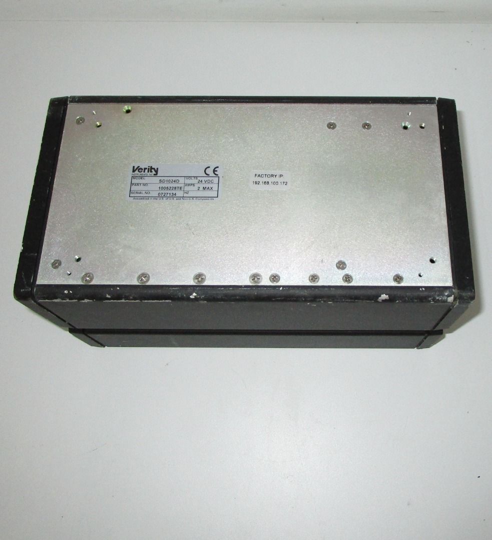 Verity SD1024D P/N: 1005228TE SPECTROMETER, Computers & Tech, Office ...