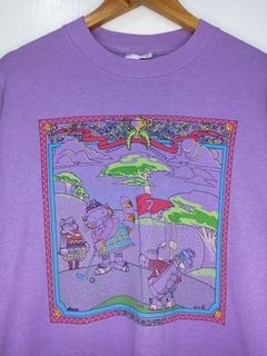 Vintage art cartoon long sleeves tee shirt 1993
