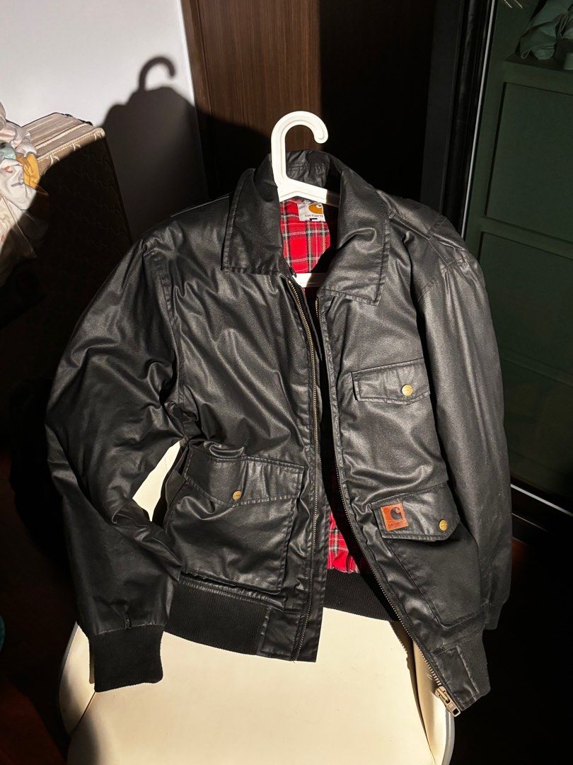Carhartt biker jacket hot sale
