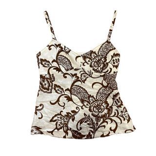 Vintage paisley pattern camisole top