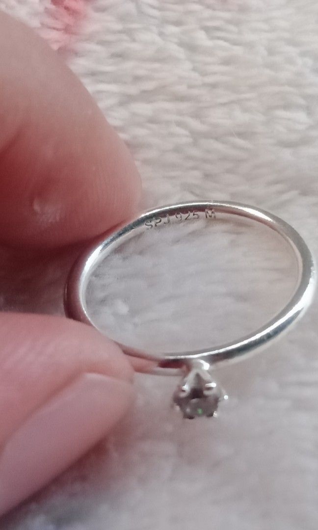 Vintage SPJ Silver Ring with Stone Women s Fashion Jewelry Organizers Rings on Carousell