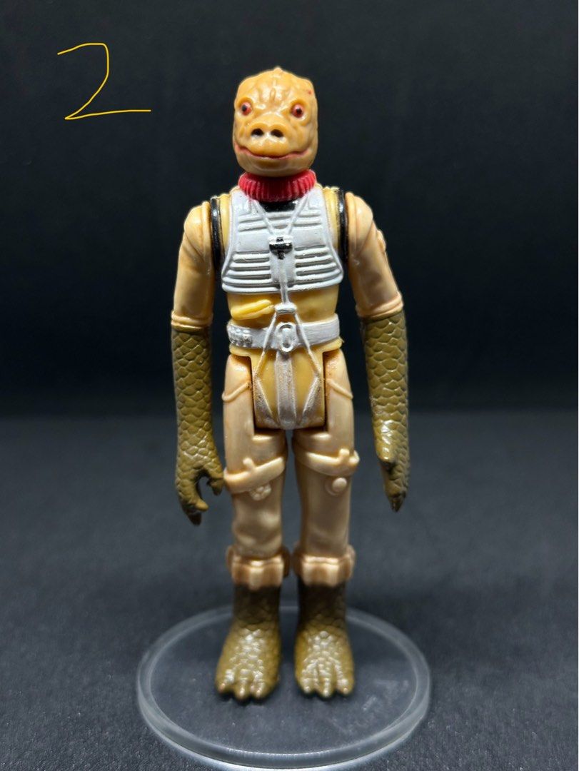 Vintage Star Wars Bossk (bounty hunter) (Category: Vintage Collectibles) located in Pasig City. Submitted by pao0064 (Listing ID 1308936601, Image 2). Description: Vintage Star Wars bounty hunter Bossk (1980). Price is per piece. Limbs are good and tight. Minor nicks on the paint but overall displays well..