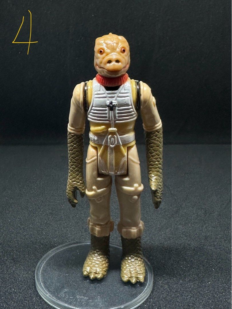 Vintage Star Wars Bossk (bounty hunter) (Category: Vintage Collectibles) located in Pasig City. Submitted by pao0064 (Listing ID 1308936601, Image 3). Description: Vintage Star Wars bounty hunter Bossk (1980). Price is per piece. Limbs are good and tight. Minor nicks on the paint but overall displays well..
