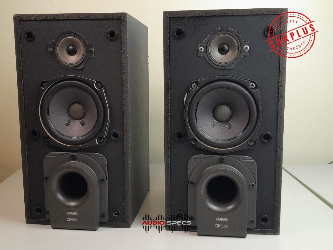 YAMAHA NS-CC5 2-way Front Ported HiFI Speakers (Category: Soundbars, Speakers & Amplifiers) located in Quezon City. Submitted by allanpauco (Listing ID 1308928421, Image 1). Description: 🔥YAMAHA NS-CC5 2-way Front Ported HiFI Speakers🔥 Yamaha Corporation Made in Taiwan P 2800 📌Slightly used in very good sounding condition 👌 📌Smooth Bass reflex, for SQ , 2-way front ported 📌Slight wear tear as shown sa photo Dimensions: 7.21in(L) x 7in(W) x 