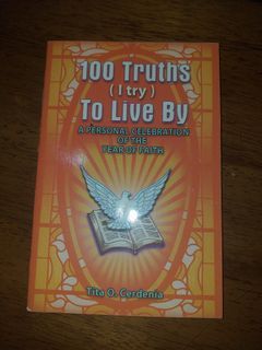 100 Hundred Truths I Try to Live By Book