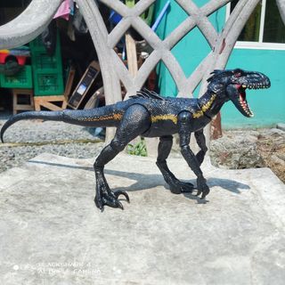 2018 Jurassic World 16" Fallen Kingdom Black Indoraptor Raptor Jointed Dinosaur