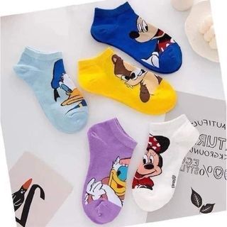 5 Pairs Disney Socks