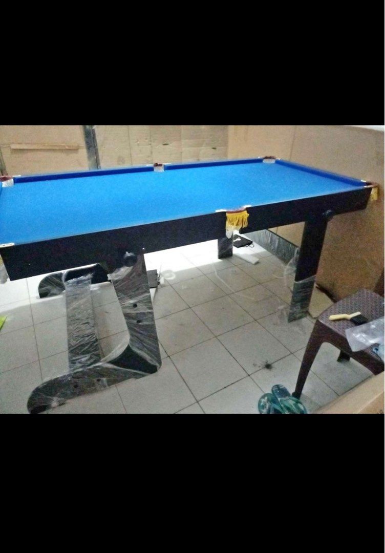 6 feet by3 feet billiard table foldable (Category: Billiards and Bowling) located in Manila. Submitted by aaronsee2002 (Listing ID 1309130377, Image 1). Description: .