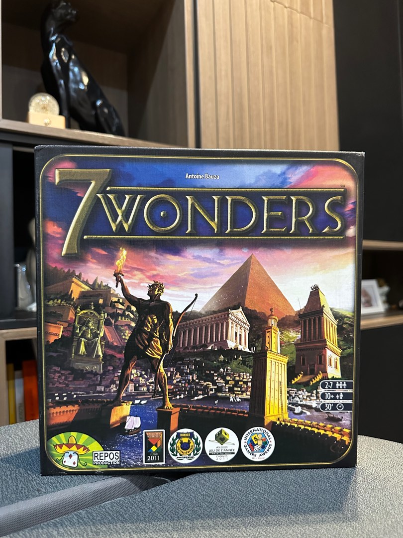 7 wonders board game toys collectibles permainan papan kartu di