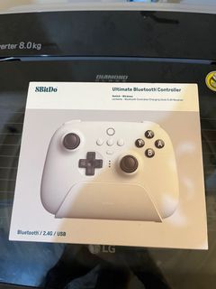 8BITDO Ultimate Bluetooth Controller (Switch/Windows) (White Edition) (80NA01)