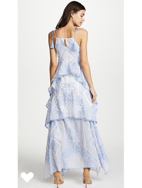 blue thurley dress 2014 Julien Macdonald Runway Blue Sequin Beaded Dress