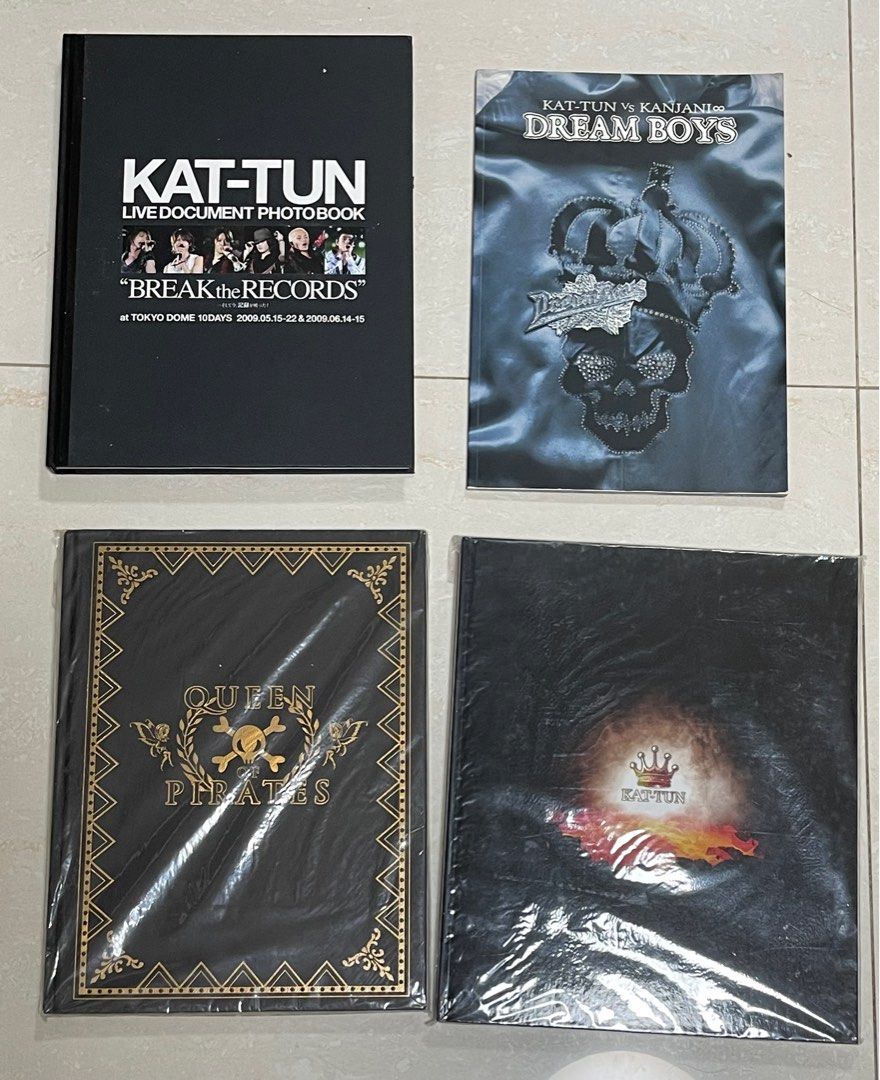 日本男子組合KAT-TUN -DVD 紀念冊，每本$20及每張DVD $20, 興趣及遊戲 