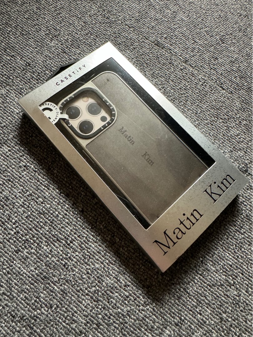 全新Matin Kim casetify iPhone 15 pro, 手機及配件, 電子周邊