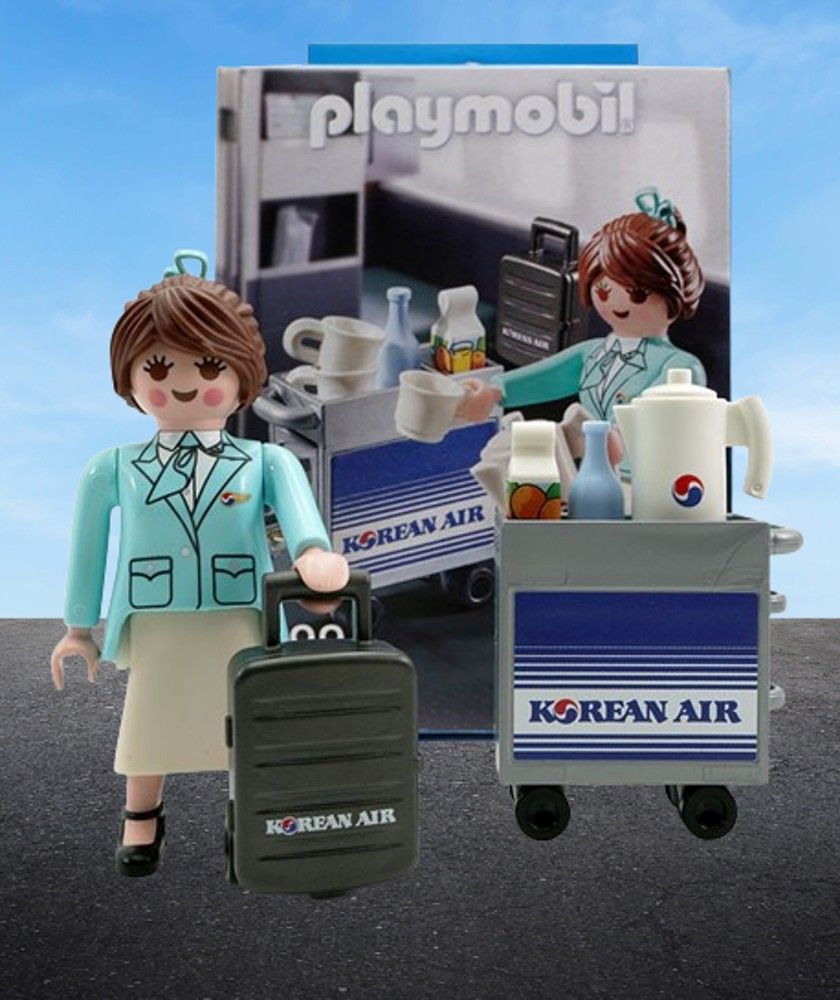 即日出貨❣️ Playmobil 大韓航空🇰🇷韓國限定大韓航空Korean
