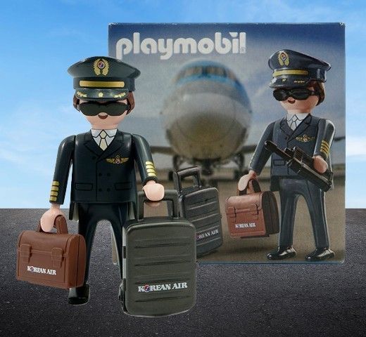 即日出貨❣️ Playmobil 大韓航空🇰🇷韓國限定大韓航空Korean Air 一套 