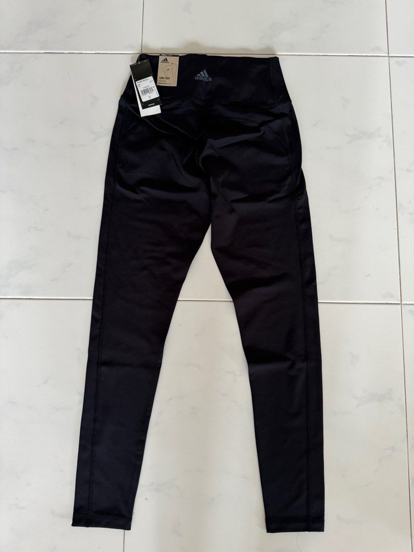 Adidas Believe This High Rise Solid Tights Black CW0489 size S Women s Fashion Activewear on Carousell
