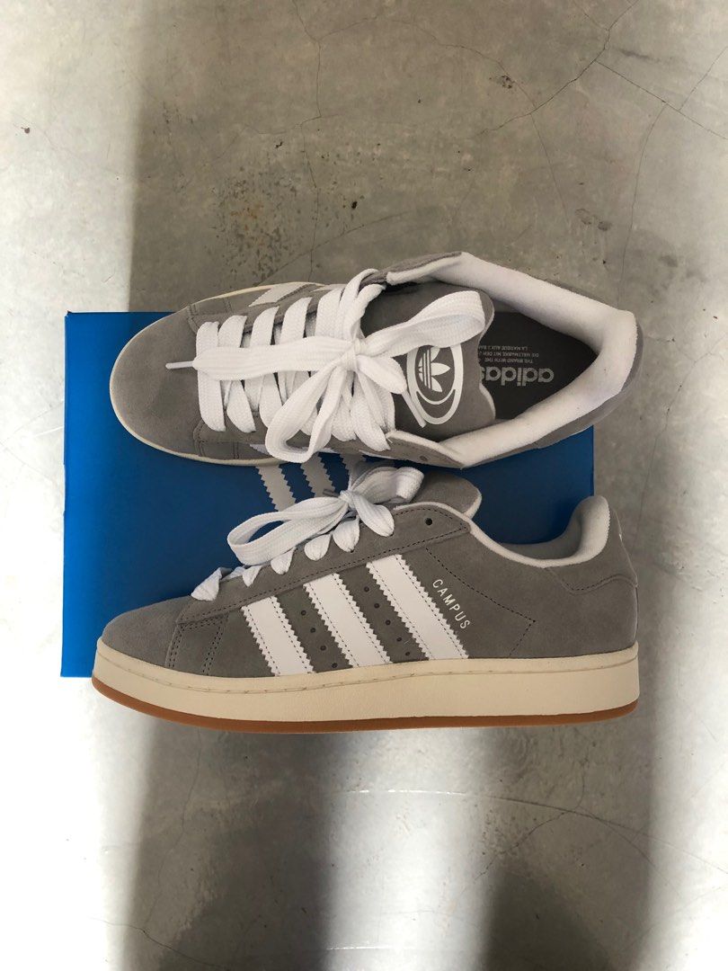adidas gazelle silver green womens Adidas Campus 00S Grey White  Splayd