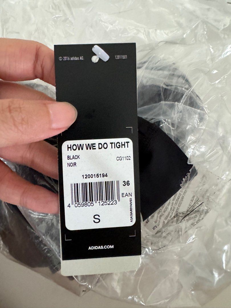 Adidas How We Do Long Tights Black CG1102 size S