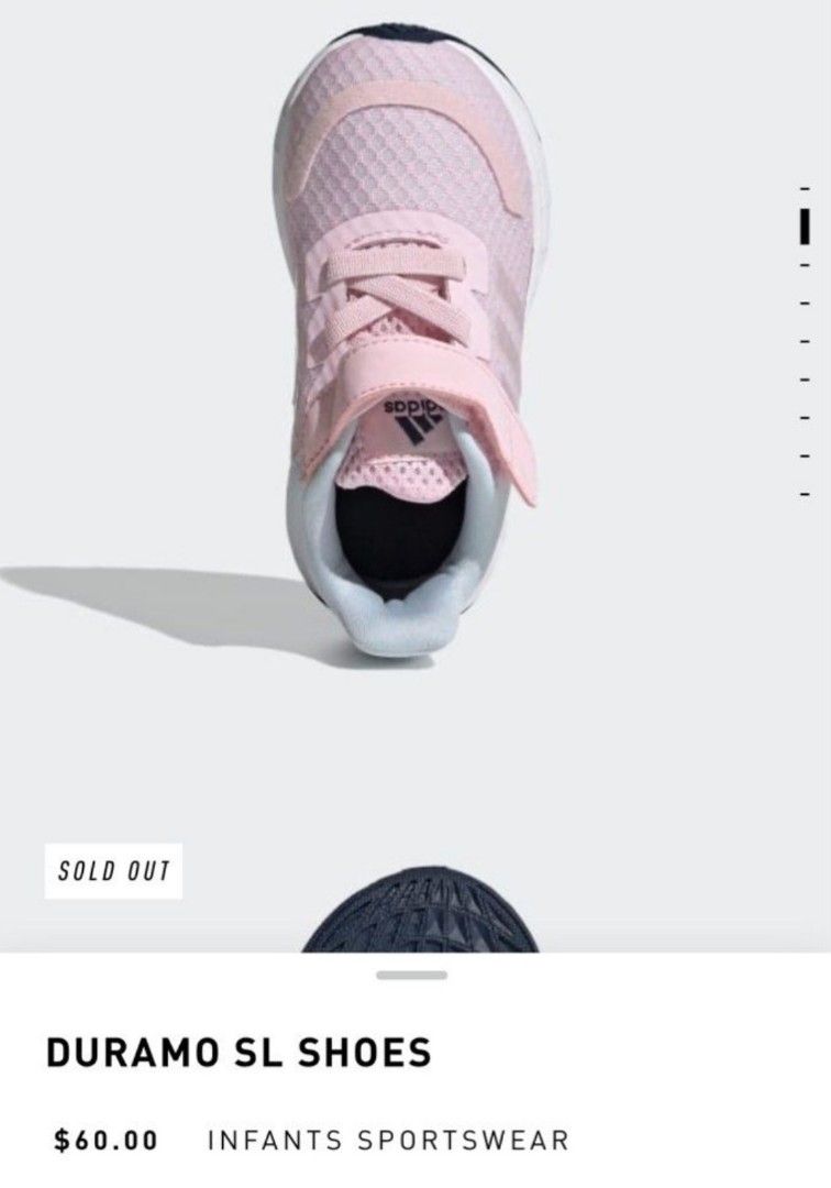 Adidas infant shoe size 4k
