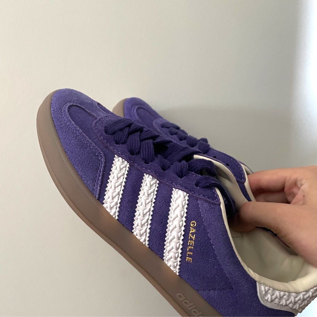adidas gazelle silver green womens Gazelle Decon 'Preloved Purple' Sneakers