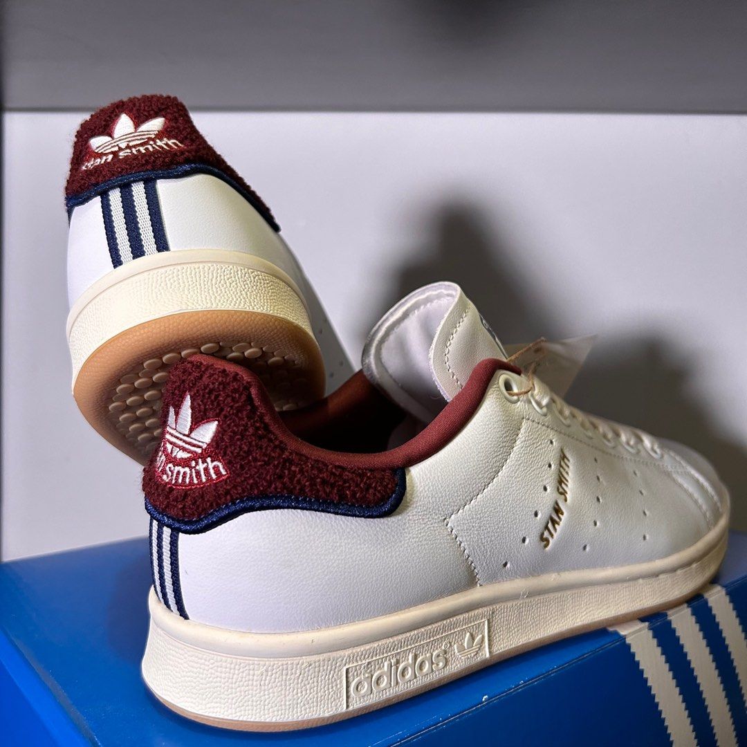 Adidas blanche et bordeaux shop