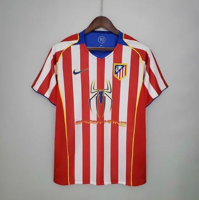 Atletico Madrid Spiderman Jersey, Men's Fashion, Activewear on