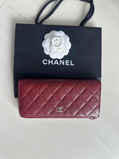 Authentic Chanel Caviar Wallet