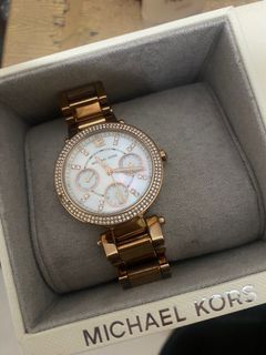 Authentic Michael Kors rose gold watch