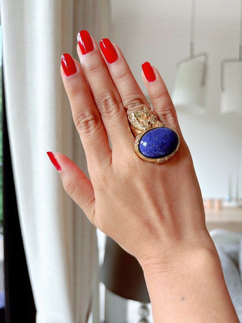 Ysl arty oval ring top