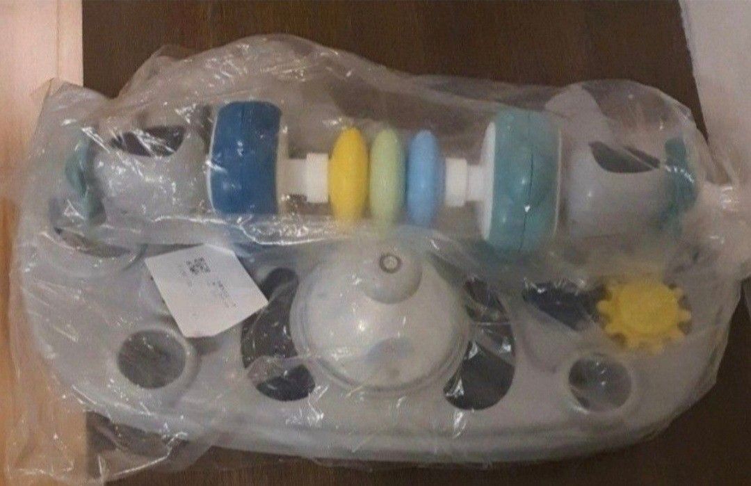 Baby Walker TOY only (Category: Infant Playtime) located in Caloocan City. Submitted by chersantan (Listing ID 1309133087, Image 3). Description: Toy only with music and light needs 2 pcs AA batteries merong suction sa ilalim pwedeng ipatong in any flat surface gcash payment plus sf/df.