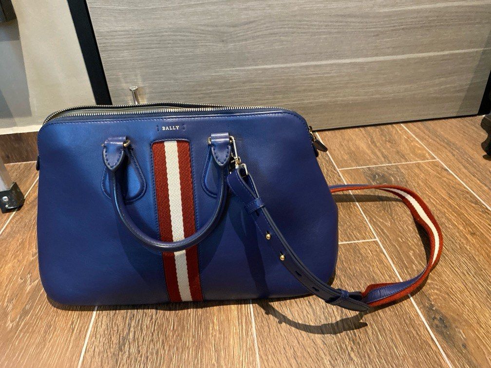 Bally leather sling bag