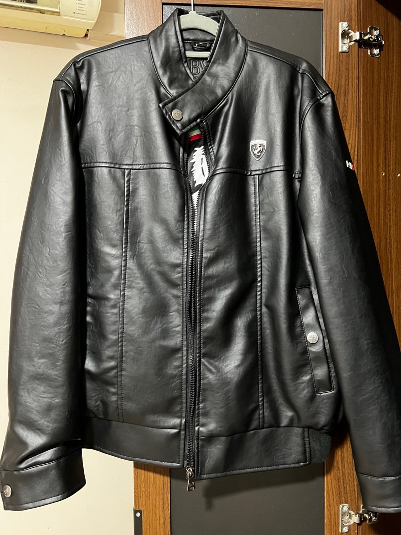 Bottega Veneta Leather Jacket Men s Fashion Coats Jackets and Outerwear on Carousell