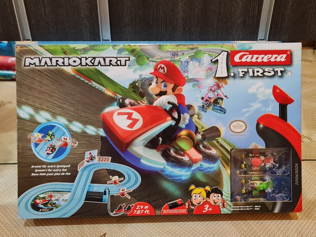 Brand new Carrera First Nintendo Mario Kart Mario vs Yoshi Hobbies Toys Toys Games on Carousell