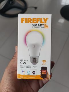 Brandnew Firefly Smart Wifi Led Bulb RGB+CCT+Dimming 9W