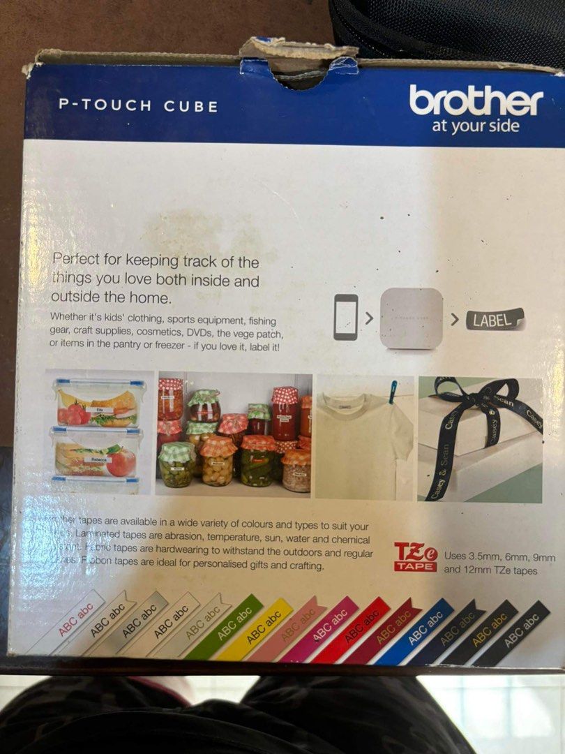 Brother P-Touch Cube Smart phone dedicated Label Maker (Category: Printers, Scanners & Copiers) located in Cavite. Submitted by coffeeandteaph (Listing ID 1309071942, Image 3). Description: .
