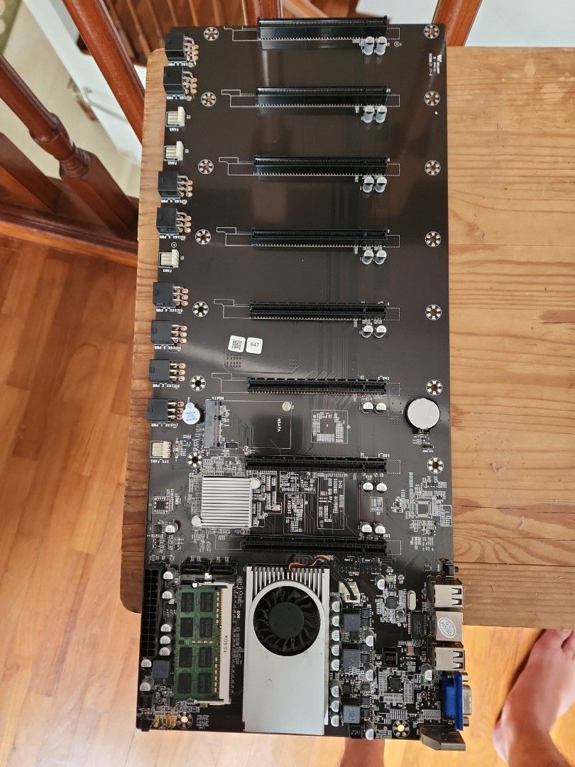 Crypto Mining MotherBoard, Computers & Tech, Parts & Accessories, Computer  Parts on Carousell