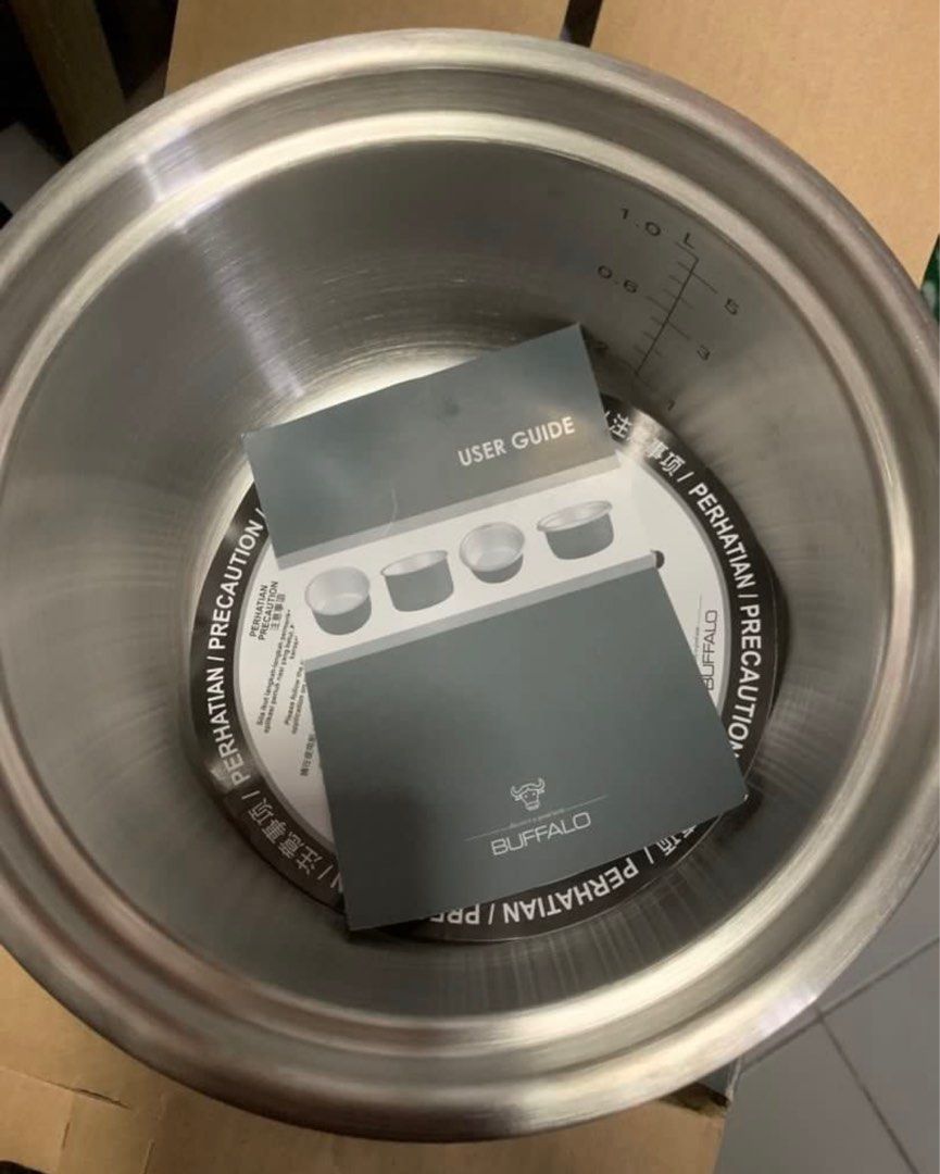 Buffalo stainless steel inner rice cooker pot no rice cooker
