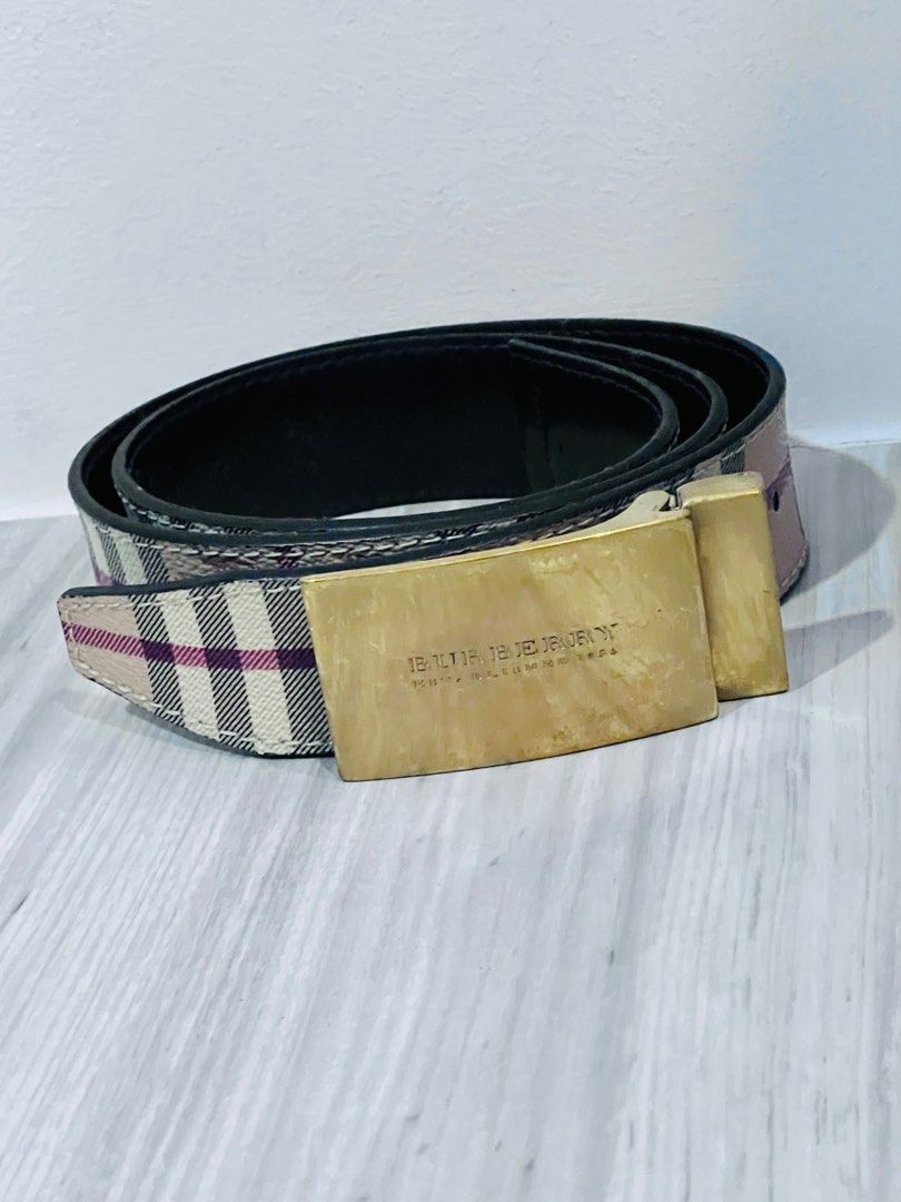 Burberry mens belt usa top