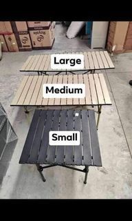 CAMPING TABLE FOLDABLE SMALL MEDIUM LARGE