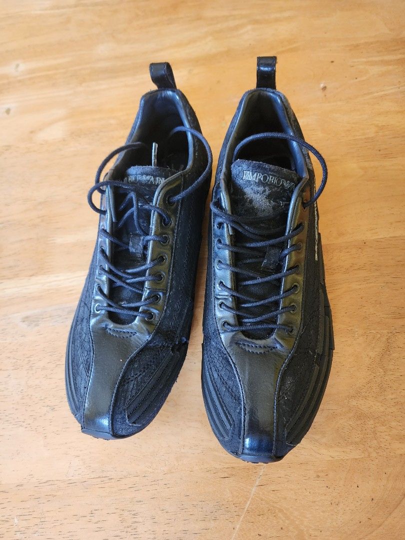 Classic Giorgio Armani EA Eagle Mizuno x Emporio Armani black on
