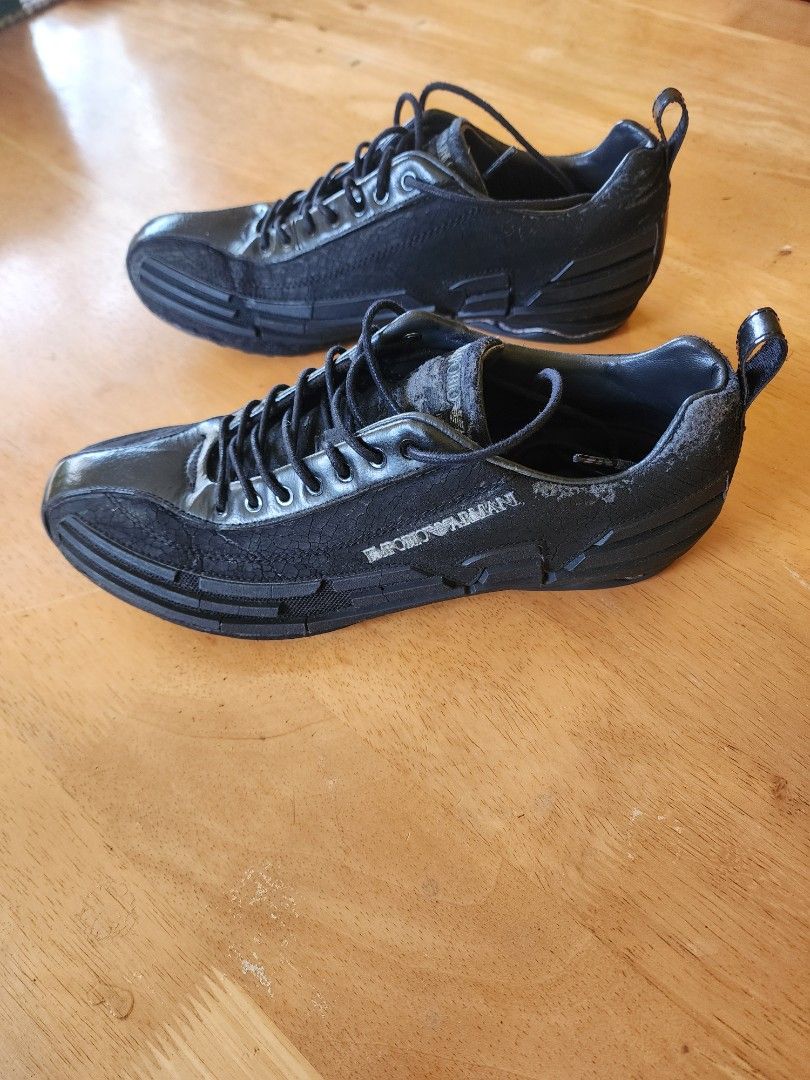Classic Giorgio Armani EA Eagle Mizuno x Emporio Armani black on