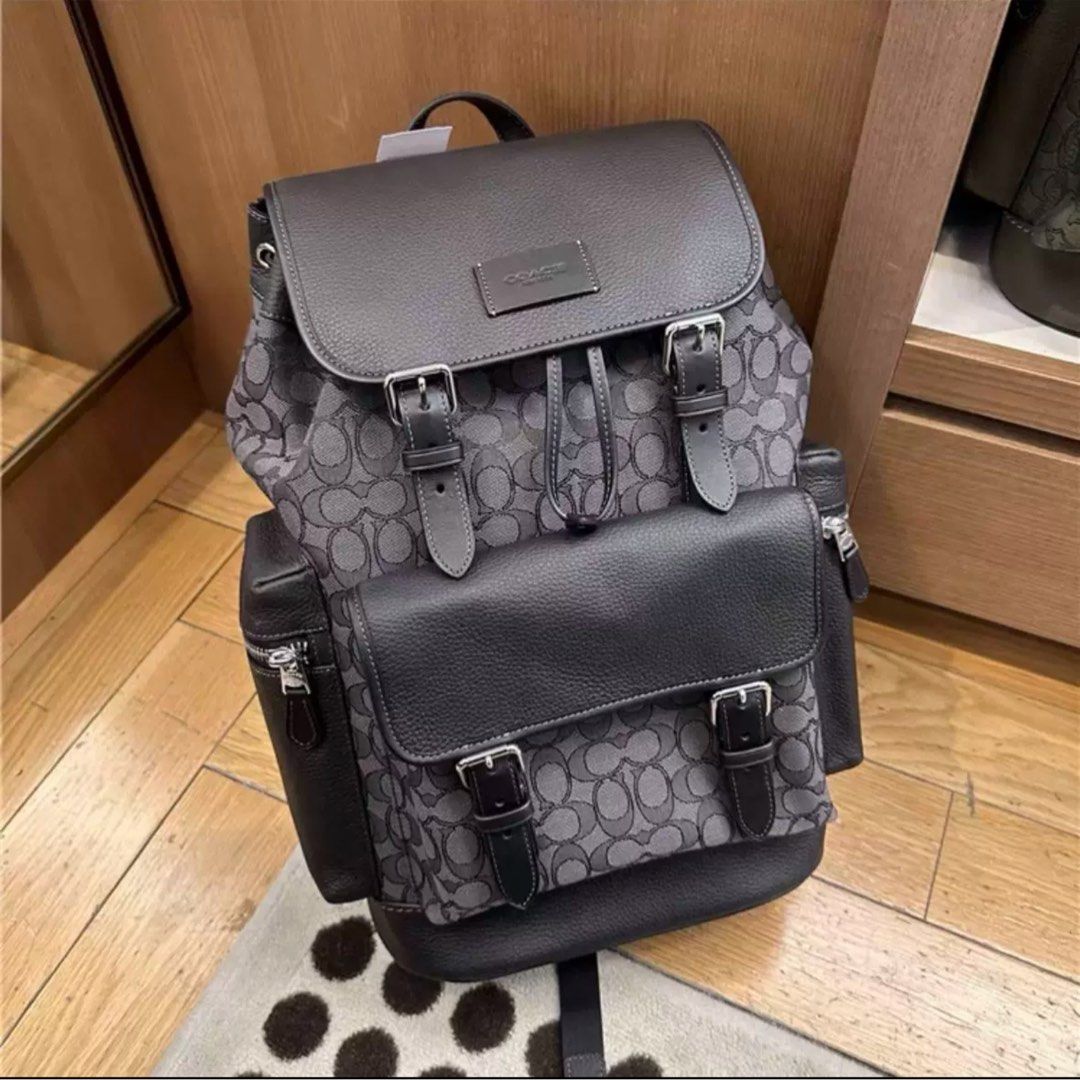 Coach men s sprint monogram backpack
