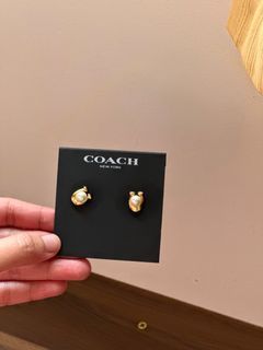 Coach Pearl Earrings