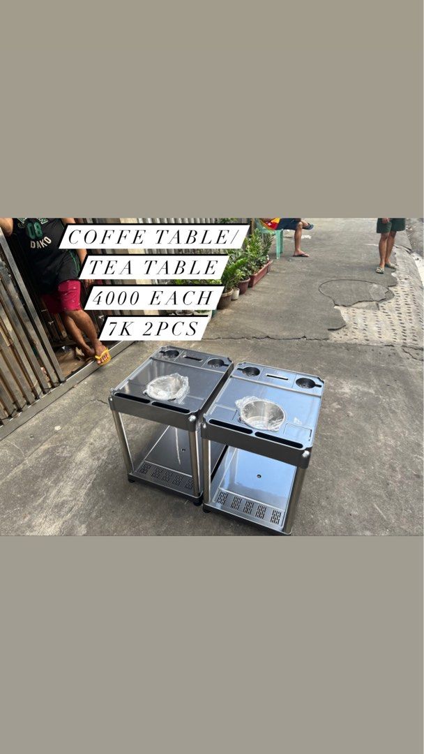 Coffee/ tea table (Category: Coffee & Tea Tableware) located in Manila. Submitted by aaronsee2002 (Listing ID 1309142843, Image 1). Description: .