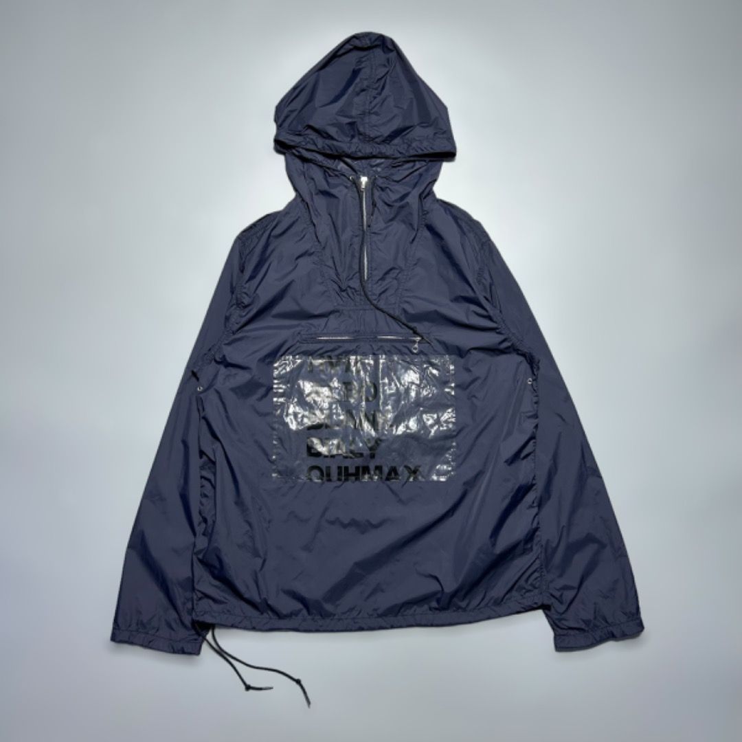 COMME des GARCONS SHIRT Quarter Zip Nylon Jacket Men s Fashion Coats Jackets and Outerwear on Carousell