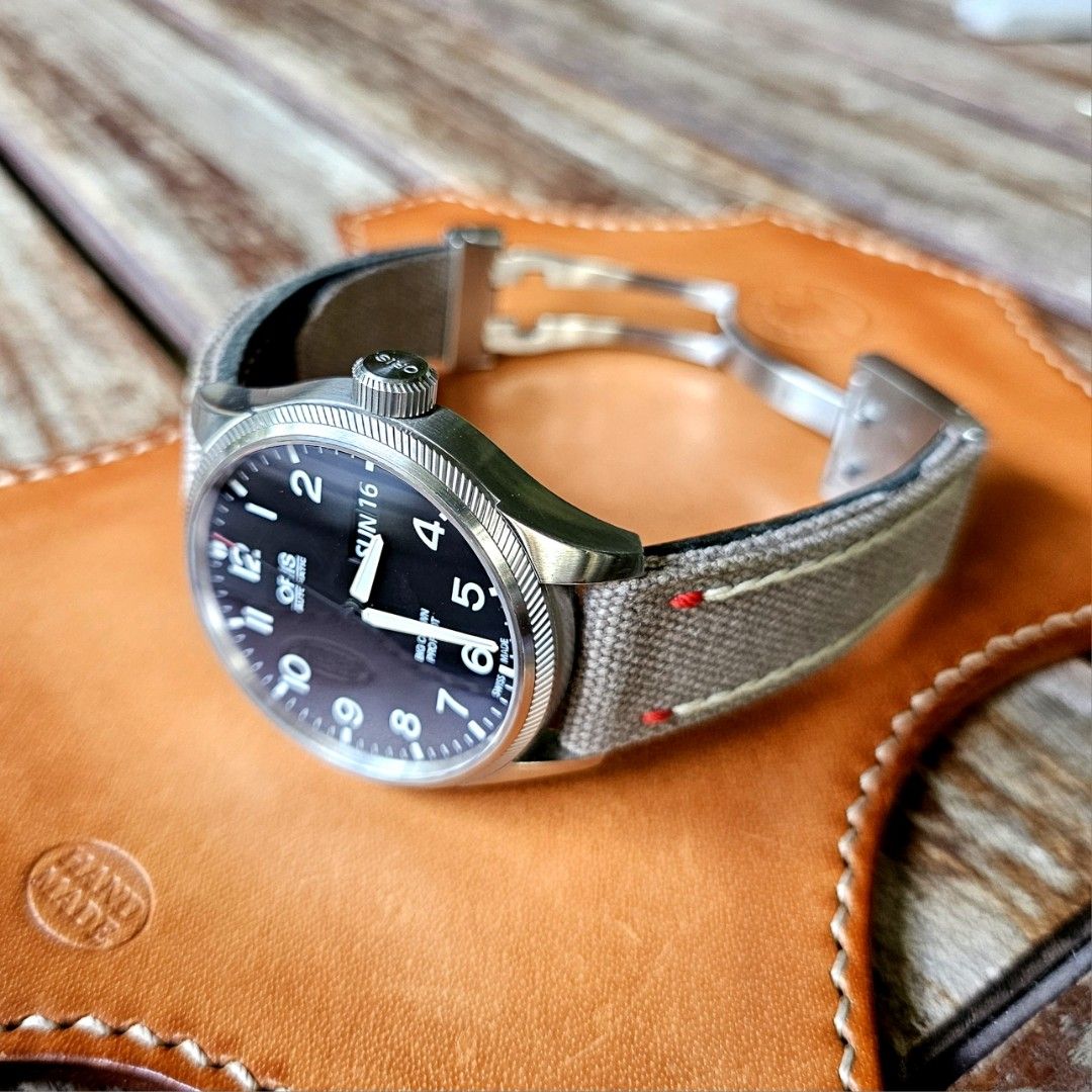 Custom canvas watch straps hotsell